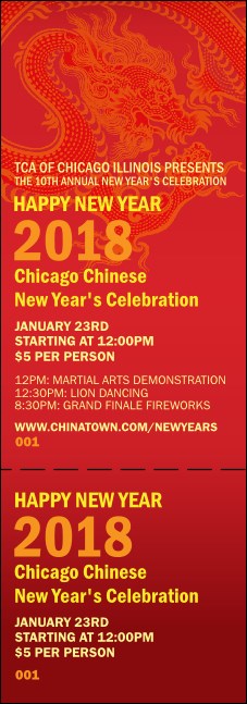Chinese New Year General Admission