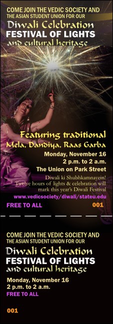 Diwali Festival General Admission Ticket
