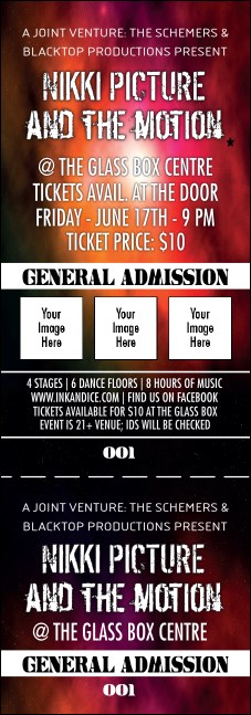 Galaxy Hip Hop Event Ticket