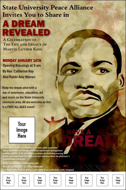 Martin Luther King Logo Poster Product Front