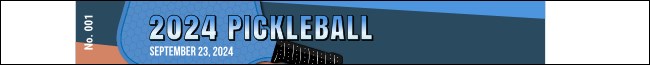 Pickleball Camp Tyvek Pro Wristband