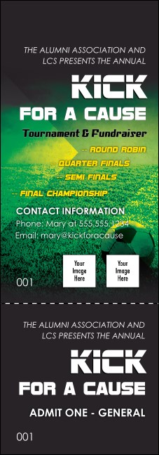 Soccer Field Event Ticket