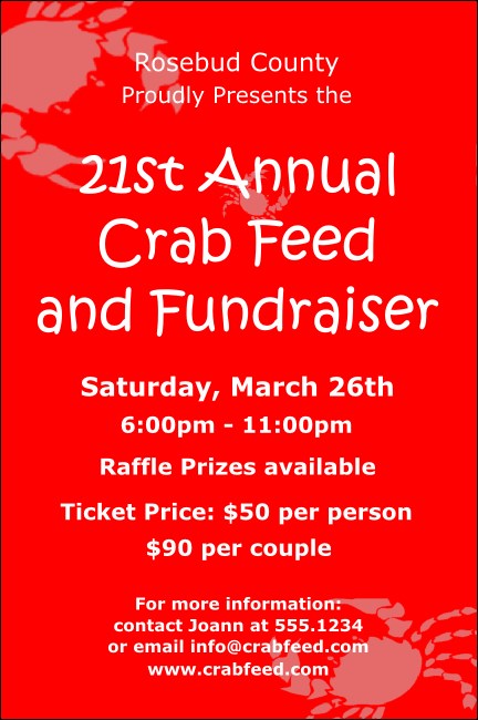 Crab Poster
