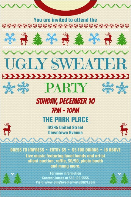 Ugly Sweater Party  Poster