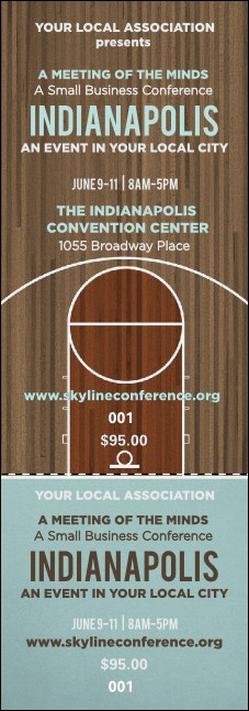 Indianapolis Basketball Event Ticket