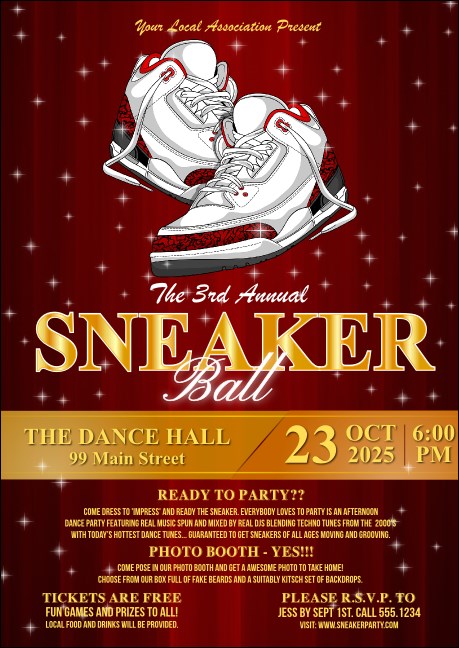 Sneaker Ball  Postcard Product Front