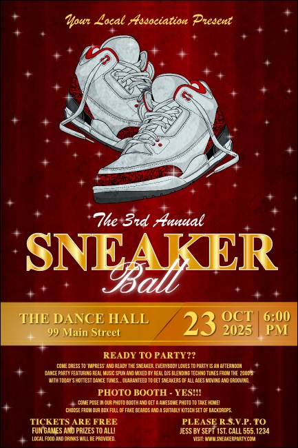 Sneaker Ball  Poster Product Front