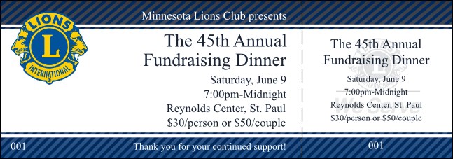 Lions Clubs general admission