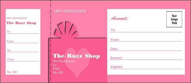Present Gift Certificate 007 Product Front