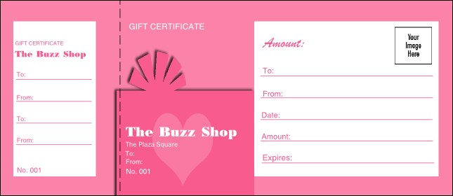 Present Gift Certificate 007