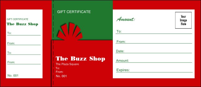 Present Gift Certificate 004