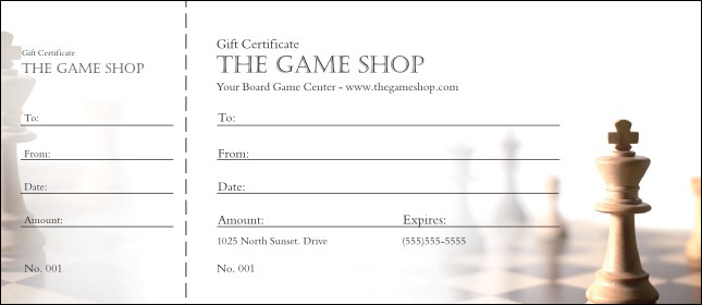 Gift Cards & Certificates for Gamers