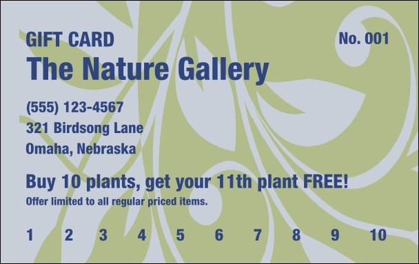 Electric Garden Gift Card