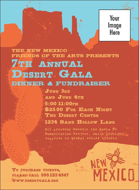New Mexico Invitation Product Front