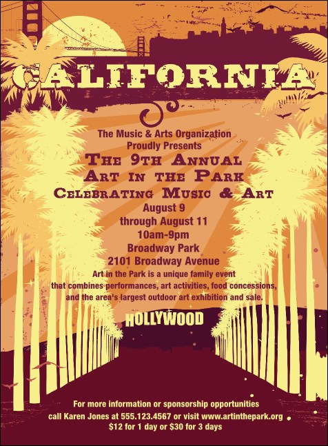 California Invitation