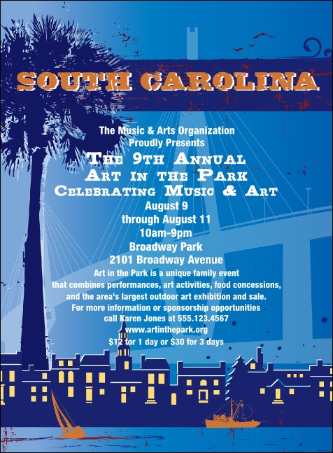 South Carolina Invitation