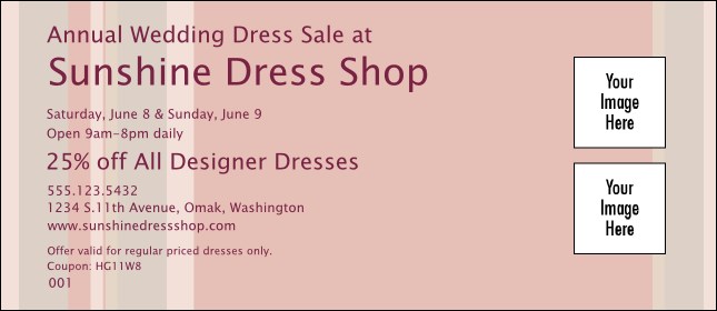 Pink-Stripes-2-Logo-Coupon Product Front