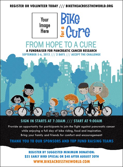 Bike for a Cause Invitation