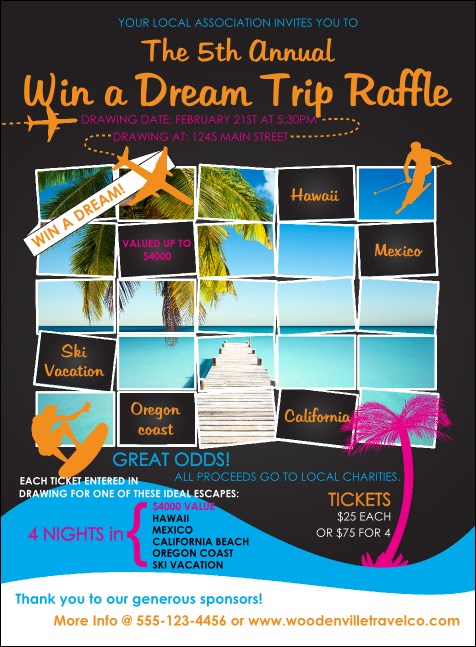 Win a Vacation Invitation