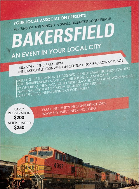 Bakersfield Invitation Product Front
