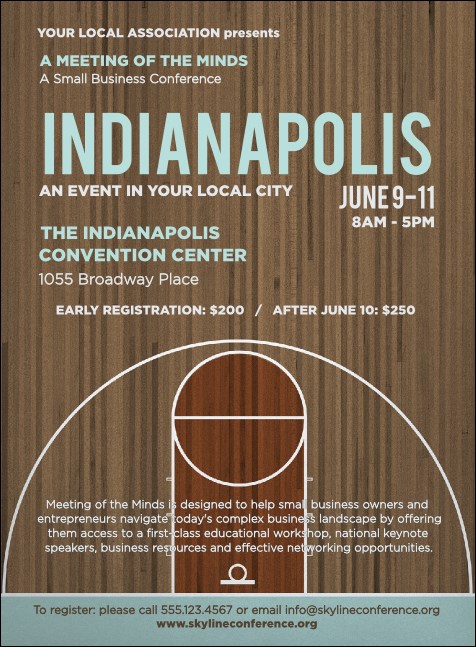Indianapolis Basketball Invitation