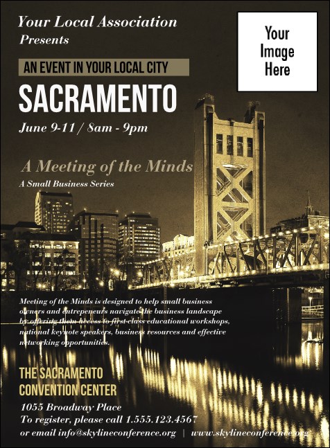 Sacramento Invitation Product Front