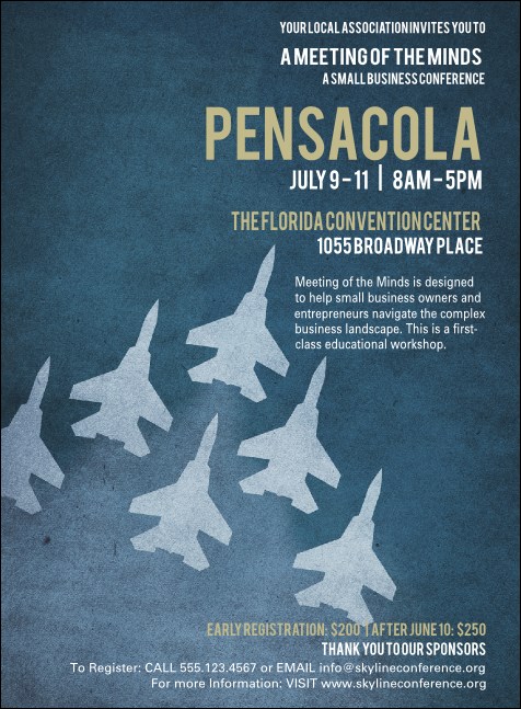 Pensacola Invitation Product Front