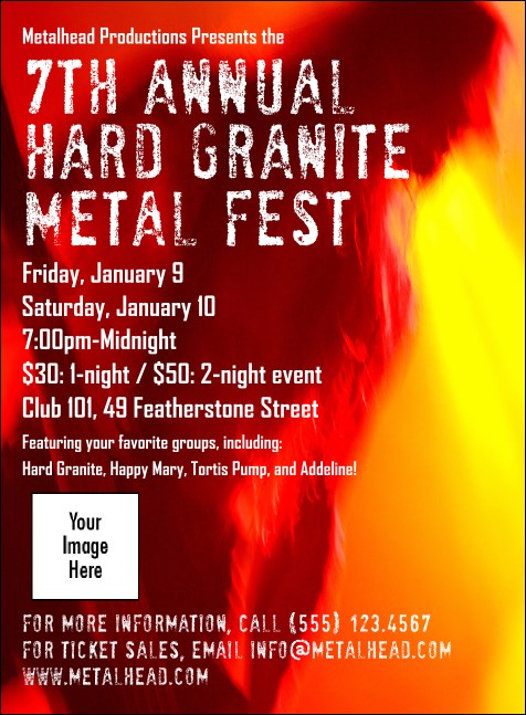 Heavy Metal Invitation