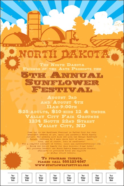 North Dakota Poster Product Front