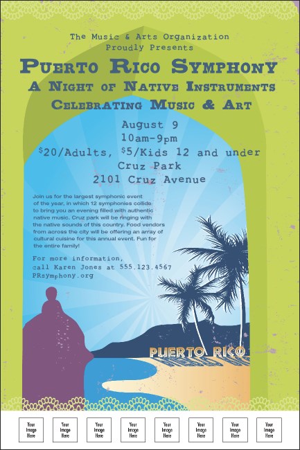 Puerto Rico Poster Product Front