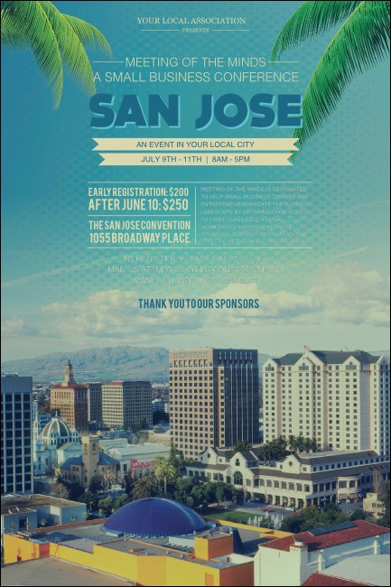 San Jose Poster Product Front