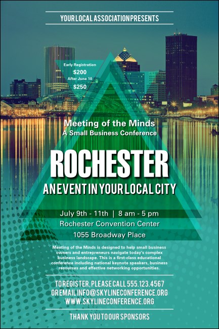 Rochester Poster Product Front