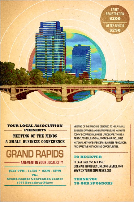 Grand Rapids Poster Product Front