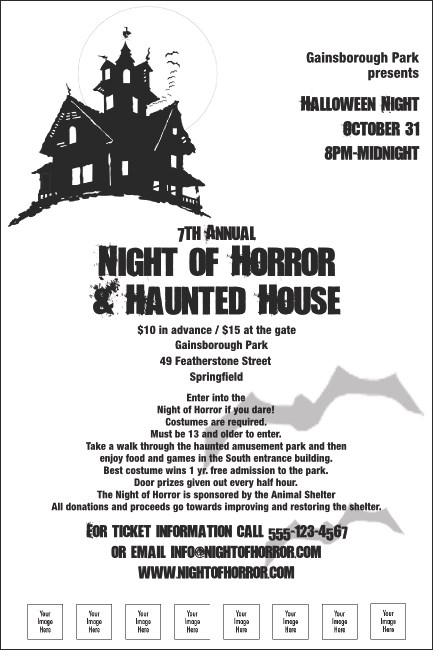 Haunted House Poster 002