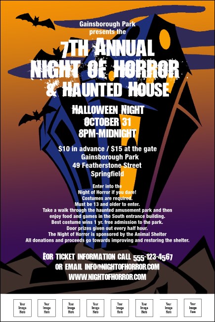Haunted House Poster 003