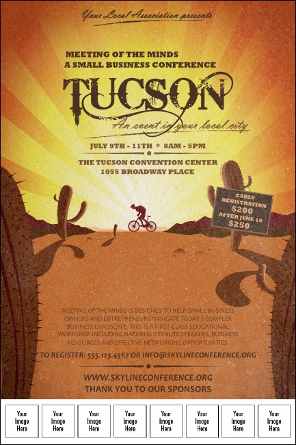Tucson Logo Poster Product Front