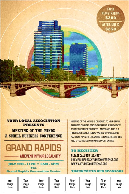 Grand Rapids Logo Poster