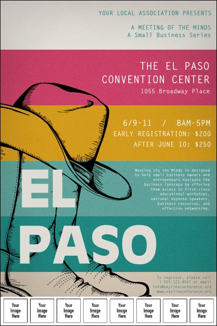 El Paso Logo Poster Product Front
