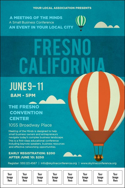 Fresno Logo Poster Product Front