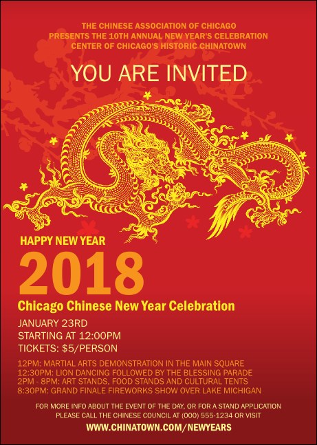 Chinese New Year Post Card