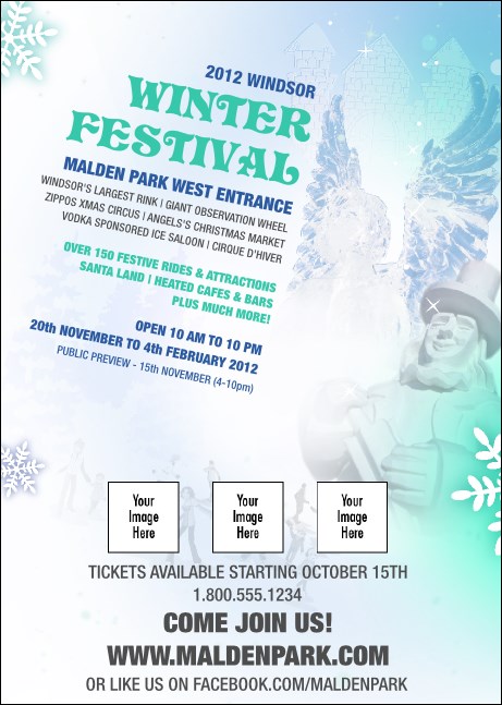 Winter Festival Postcard