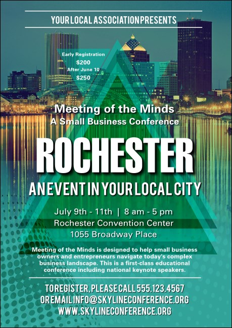 Rochester Postcard Product Front