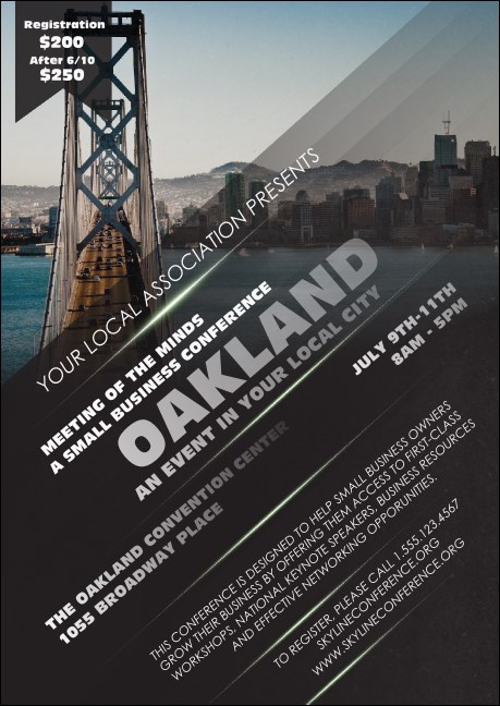 Oakland Postcard Product Front