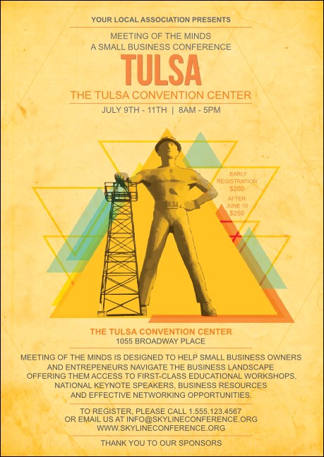 Tulsa Postcard Product Front