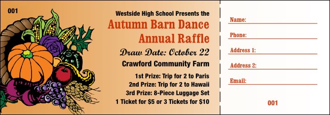 Fall Raffle Ticket 001