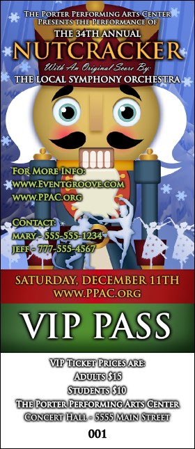 Nutcracker Ballet VIP Pass