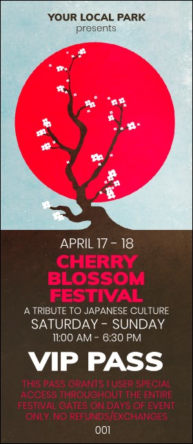 Cherry Blossom Circle VIP Pass