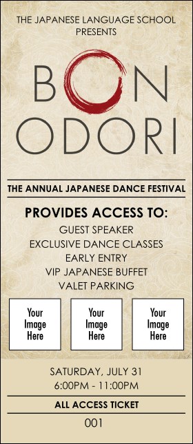 Bon Odori VIP Pass