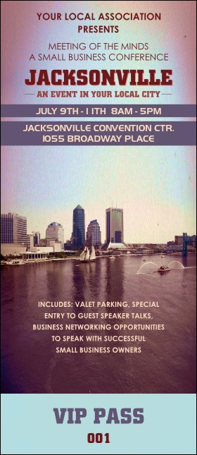 Jacksonville VIP Pass Product Front