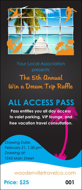 Win a Vacation VIP Pass